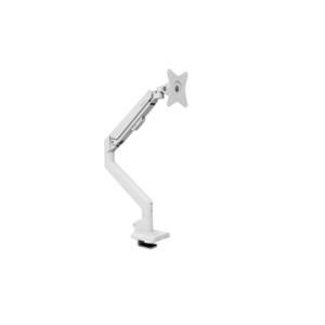 Arozzi Desk Mount | Neo Single - Gas Spring Monitor Arm AZ-ALZARE-NEO-WT | Tilt, Swivel, Rotation | Maximum weight (capacity) 9 kg | White - Image 2
