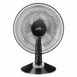 ETA | Zefir ETA160790010 | Table Fan | 45 W | Diameter 30 cm | Number of speeds 3 | Oscillation | Black