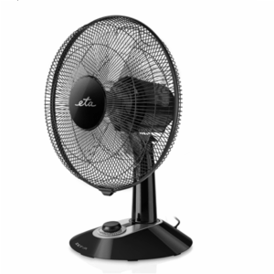 ETA | Zefir ETA160790010 | Table Fan | 45 W | Diameter 30 cm | Number of speeds 3 | Oscillation | Black - Image 2
