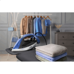 ETA Steam Iron | ETA227690000 Chloe | Steam Iron | 2600 W | Water tank capacity 350 ml | Continuous steam 40 g/min | Silver/Blue - Image 7