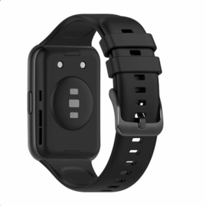 Fixed | Silicone Strap for Huawei Watch Fit 2/Fit 2 Classic | Black - Image 2