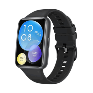 Fixed | Silicone Strap for Huawei Watch Fit 2/Fit 2 Classic | Black - Image 3