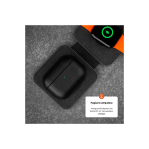 Fixed | Earbuds Case with MagSafe Support | Apple AirPods Pro 2/Pro 2 (USB-C) | Black | Leather - Image 6