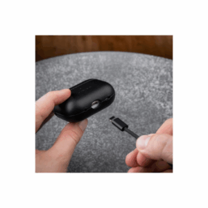 Fixed | Earbuds Case with MagSafe Support | Apple AirPods Pro 2/Pro 2 (USB-C) | Black | Leather - Image 8