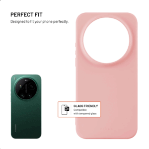 Fixed Story | Back cover | Xiaomi | 17 Ultra | Rubberized | Pink - Image 2