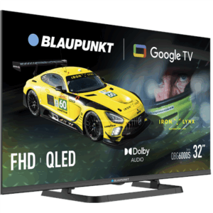 Blaupunkt QLED TV | 32QBG6000S | 32 | Smart TV | Google TV | Black - Image 3