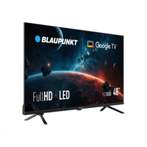 Blaupunkt | LED TV | 40FGC5501S | 1920 x 1080 | Smart TV | Google TV | Black - Image 3