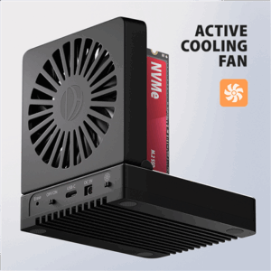 AXAGON ADSA-M2C44 USB4 docking station for 4x M.2 NVMe SSDs with disk cloning function without a PC - Image 11