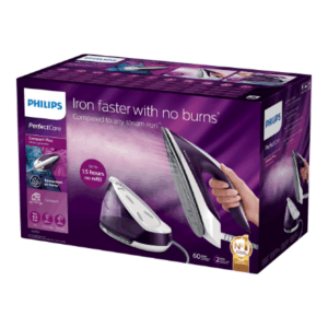 Philips | Ironing System | GC7933/30 PerfectCare Compact Plus | 2400 W | Continuous steam 120 g/min | Purple - Image 10
