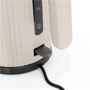 Princess Kettle | 236048 Wave | Electric | 2200 W | 1.7 L | Plastic | 360° rotational base | Brown - Image 3