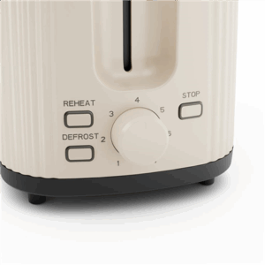 Princess Wave Toaster | 142337 | Power 930 W | Number of slots 2 | Housing material Plastic | Beige - Image 3