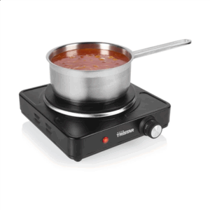 Tristar Table hob | KP-6151 | Number of burners/cooking zones 1 | Black | Electric - Image 2