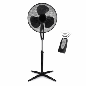 Tristar | Fan | VE-5899 | Stand Fan | 45 W | Diameter 40 cm | Number of speeds 3 | Oscillation | Remote control | Black