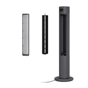 Duux Fan | Elevate | Tower Fan | 40 W | Diameter 29 cm | Number of speeds 12 | Oscillation | Gray - Image 9