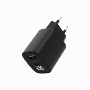 Gembird 2-port 30W USB fast charger, LCD | TA-UC-PDQC30LCD-BK-01 - Image 3