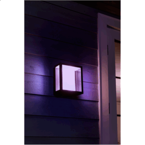 Philips Hue WCA Impress Outdoor Wall Large Lantern | 8 W | 2000-6500 Hue White Colour Ambiance - Image 5