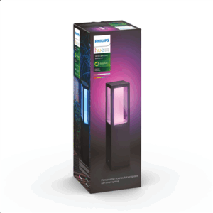 Philips Hue WCA Impress Outdoor Pedestal Lantern | 8 W | 2000-6500 Hue White Colour Ambiance - Image 4