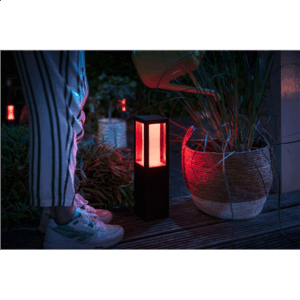 Philips Hue WCA Impress Outdoor Pedestal Lantern | 8 W | 2000-6500 Hue White Colour Ambiance - Image 8