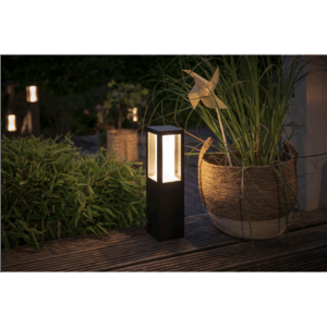 Philips Hue WCA Impress Outdoor Pedestal Lantern | 8 W | 2000-6500 Hue White Colour Ambiance - Image 9