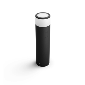 Philips Hue WCA Calla Outdoor Large Bollard, Black | 8 W | 2000-6500 Hue White Colour Ambiance - Image 3