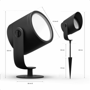 Philips Hue WCA Lily XL Outdoor Spot Light 24V | 15 W | 2000-6500 Hue White Colour Ambiance - Image 5