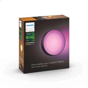 Philips Hue WCA Daylo Outdoor Wall Lantern, Black | 15 W | 2000-6500 Hue White Colour Ambiance - Image 3