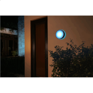 Philips Hue WCA Daylo Outdoor Wall Lantern, Black | 15 W | 2000-6500 Hue White Colour Ambiance - Image 5