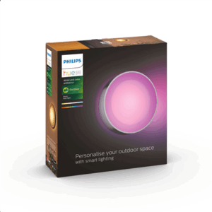 Philips Hue WCA Daylo Outdoor Wall Lantern, Inox | 15 W | 2000-6500 Hue White Colour Ambiance - Image 3
