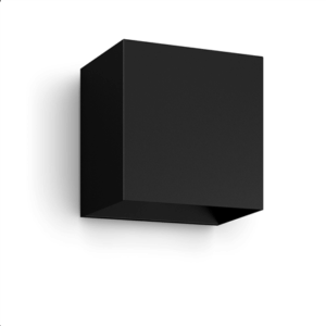 Philips Hue WCA Resonate Outdoor Downward Wall Lantern, Black | 8 W | 2000-6500 Hue White Colour Ambiance - Image 4