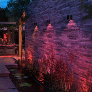 Philips Hue WCA Resonate Outdoor Downward Wall Lantern, Black | 8 W | 2000-6500 Hue White Colour Ambiance - Image 6