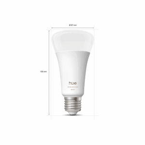 Philips Hue WCA 1600 A67 1P EU | E27 | 11.8 W | White and colour light | Bluetooth and Zigbee - Image 4