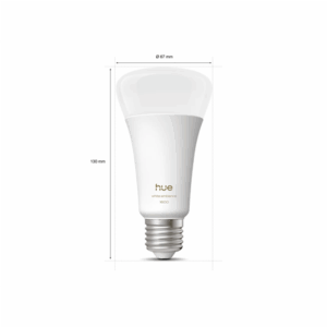 Philips Hue WA 1600 A67 1P EU | E27 | 11.8 W | White and colour light | Bluetooth and Zigbee - Image 4