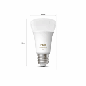 Philips Hue WA 810 A60 3P EU | E27 | 6 W | Warm to cool white light | Bluetooth, Zigbee - Image 3