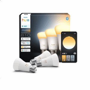 Philips Hue WA 810 A60 3P EU | E27 | 6 W | Warm to cool white light | Bluetooth, Zigbee - Image 4