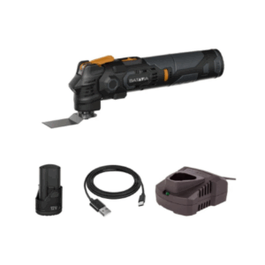 Batavia B.V. | 12V Cordless Anti-Vibration Multitool - Fixxpack 2.0 Set (incl. 2.0Ah battery and USB-C charging cable) - Image 10