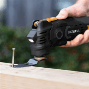 Batavia B.V. | 12V Cordless Anti-Vibration Multitool - Fixxpack 2.0 Set (incl. 2.0Ah battery and USB-C charging cable) - Image 5