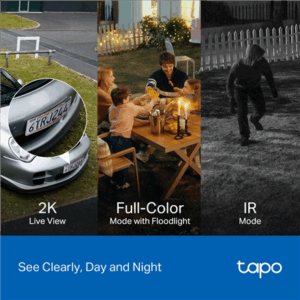 TP-LINK | Tapo C710 | Pan/Tilt Security Floodlight Camera | 3 MP | F/2.0 | IP65 | H.264 | microSD up to 512 GB - Image 6