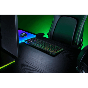 Razer | BlackWidow V4 Low-profile HyperSpeed | Gaming Keyboard | Wireless | US | Yellow Linear - Image 3
