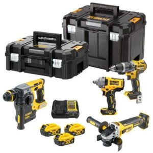 DEWALT DCK428P3T 18V KOMBINUOTŲ ELEKTRINIŲ ĮRANKIŲ RINKINYS