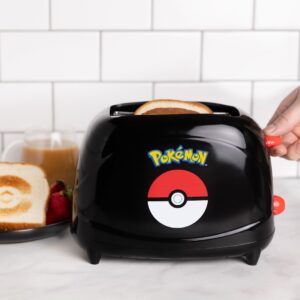 Mad Monkey Pokémon - Toaster 2 griežinėliai Juoda, Raudona, Balta - Image 3