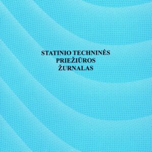 Statinio techninės priežiūros žurnalas - Image 1