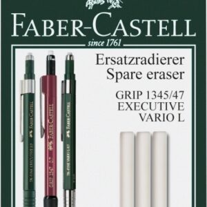 Trintukai Faber-Castell 1345/1347, automatiniam pieštukui, 3vnt/pak