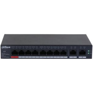 Dahua Technology DH-CS4010-8GT-110 tinklo komutatorius Valdomas L2 Gigabit Ethernet (10/100/1000) Maitinimas per Eternetą (PoE) Juoda - Image 2