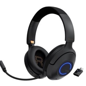 Creative Labs Zen Hybrid Pro Classic Laisvų rankų įranga Bevielis Su lankeliu Žaidimams C tipo USB Bluetooth Juoda