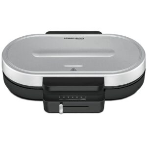 Rommelsbacher WA 1250 vaflinė 2 vafliai 1250 W Sidabras - Image 1