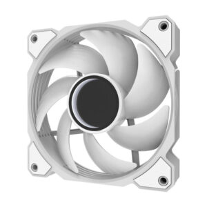 Darkflash DR08 3-in-1 Cooling Fan baltos spalvos - Image 2