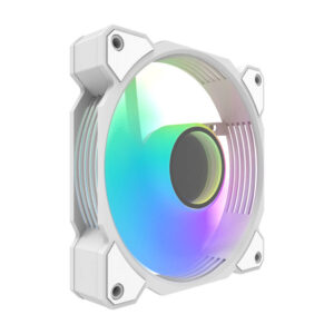 Darkflash DR08 3-in-1 Cooling Fan baltos spalvos - Image 4