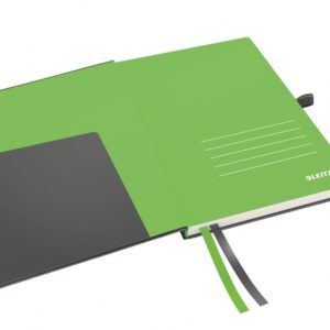 Sąsiuvinis Leitz Complete, A5, 80 lapų langeliais, juodos spalvos - Image 3