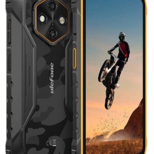 Ulefone RugKing 4 Pro 16,7 cm (6.56") Dviguba SIM jungtis Android 15 4G C tipo USB 8 GB 256 GB 10200 mAh Oranžinė