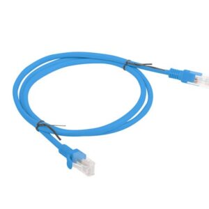 Lanberg Patchcord RJ45, Kat. 5e, UTP, 1 m, mėlyna - Image 2